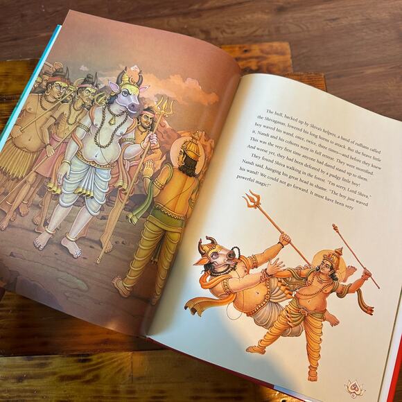 Vintage 2003 How Ganesha Got His Elephant Head Indian Stories For Children Book - Picture 5 of 10